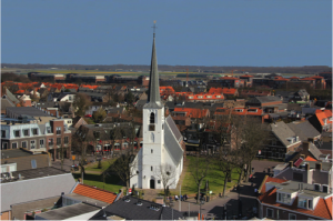 The charming town of Noordwijkerhout, The Netherlands, pop. 25,681